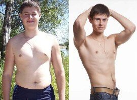 Vor und nach der Verwendung von ProSlim Active 3